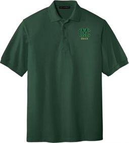 Port Authority Silk Touch Polo, Dark Green